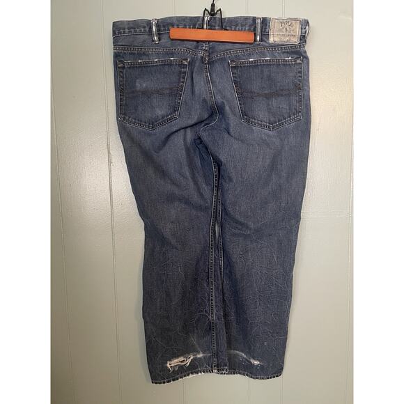 POLO RALPH LAUREN JEANS MEN 40/30 CLASSIC FIT 867 Distressed - Picture 4 of 11